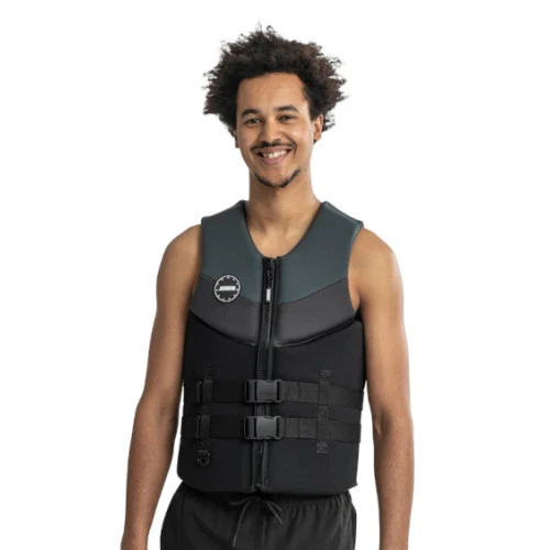 Jobe Neoprene Life Vest Men Graphite Grey 3 Jobe Neoprene Life Vest Men Graphite Grey