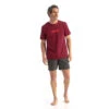 Jobe Casual T-Shirt Burgundy -Water Sports Supplies 565121004 500x500 1