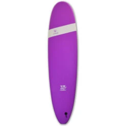Mobyk 7.6 Classic Long Surfboard - Violet Jade -Water Sports Supplies ClassicLong VioletJade Front 500x500 1