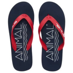 Animal Mens Costaz Logo Flip Flops