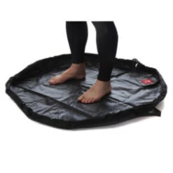 Northcore Waterproof Changing Mat - Black -Water Sports Supplies NCM01 C MAT OPEN 500x500 1