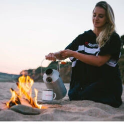 Northcore Beach Basha Changing Robe Stripes - Blue -Water Sports Supplies NOCO24K 3 500x500 1