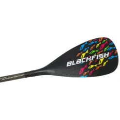 Blackfish Nootka 520 Paddle Fishskin Black 2pc -Water Sports Supplies Nootka Fishskin Black Blade 180503 211038 500x500 2