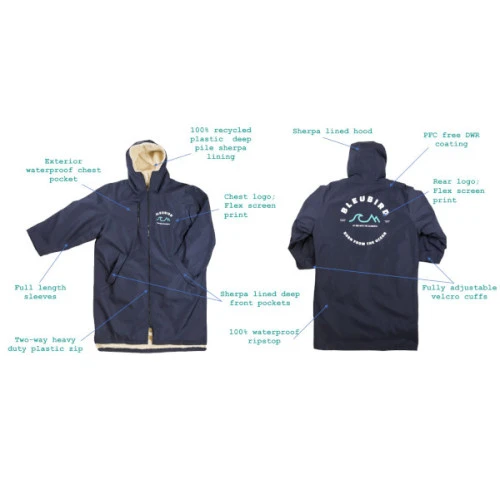 Bleubird - The Nordic Robe - Navy 6 Bleubird - The Nordic Robe - Navy - Image 4