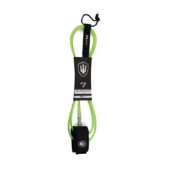 Far King 7ft Superior Surf Leash 6 Far King 7ft Superior Surf Leash -Water Sports Supplies far king superior 7ft surf leash lime green 500x500 1