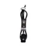 Far King 9ft Longboard Surf Leash Ankle 1 Far King 9ft Longboard Surf Leash Ankle -Water Sports Supplies far king superior 9ft surf leash longboard ankle black 500x500 1