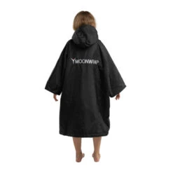 Frostfire Moonwrap Kids Waterproof Changing Robe - Small - Black -Water Sports Supplies frostfire moonwrap kids changing robe black 4 500x500 1