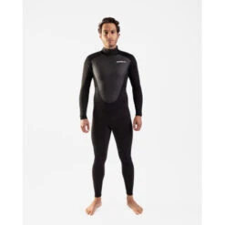 GUL Response 3/2mm Flatlock Steamer Wetsuit - Black