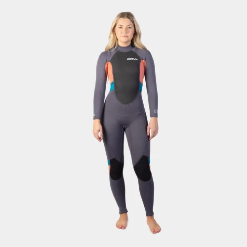 GUL Response Ladies 3/2mm Flatlock Wetsuit - Grey Coral 3 GUL Response Ladies 3/2mm Flatlock Wetsuit - Grey Coral