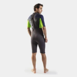 GUL Response 3/2mm Flatlock Shorty Wetsuit - Grey Sulphur -Water Sports Supplies gul response shorty grey sulphur 2 500x500 1