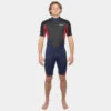 GUL Response 3/2mm Flatlock Shorty Wetsuit - Navy Red -Water Sports Supplies gul response shorty navy red 500x500 1