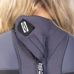 GUL Response Ladies 3/2mm Flatlock Shorty Wetsuit - Grey Coral -Water Sports Supplies gul response shorty women grey coral 4 500x500 1