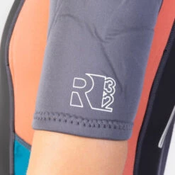 GUL Response Ladies 3/2mm Flatlock Shorty Wetsuit - Grey Coral -Water Sports Supplies gul response shorty women grey coral 5 500x500 1