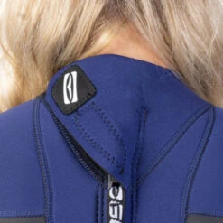 GUL Response Ladies 3/2mm Flatlock Shorty Wetsuit - Navy Paisley -Water Sports Supplies gul response shorty women navy paisley 4 500x500 1