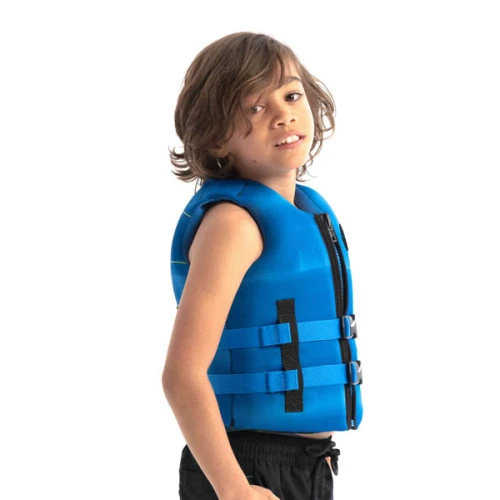 Jobe Neoprene Life Vest Kids Blue 6 Jobe Neoprene Life Vest Kids Blue - Image 4