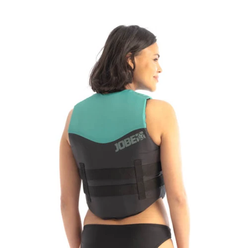 Jobe Nylon Life Vest Women Vintage Teal 4 Jobe Nylon Life Vest Women Vintage Teal - Image 2