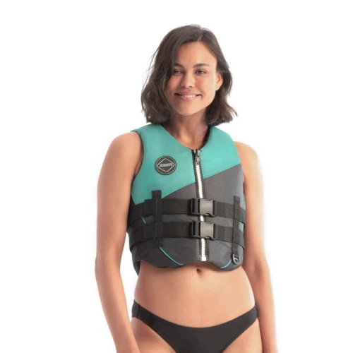 Jobe Nylon Life Vest Women Vintage Teal 3 Jobe Nylon Life Vest Women Vintage Teal