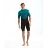 Jobe Perth 3/2mm Shorty Wetsuit Men Teal -Water Sports Supplies jobe perth 32mm shorty wetsuit men teal 303621009 500x500 1
