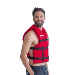 Jobe Universal Life Vest Red [50N] -Water Sports Supplies jobe universal life vest red 244820009 2 500x500 1