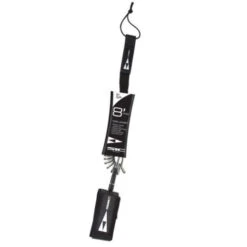 SIC Coil SUP Leash Black 8'