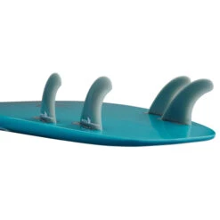 Light Board Corp - The Bomb - White And Blue -Water Sports Supplies light board corp the bomb blue fins 500x500 1