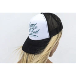 Loyal To The Foil - Trucker Snapback Cap - Script Logo In Emerald -Water Sports Supplies loyal to the foil trucker cap emerald 4 500x500 1