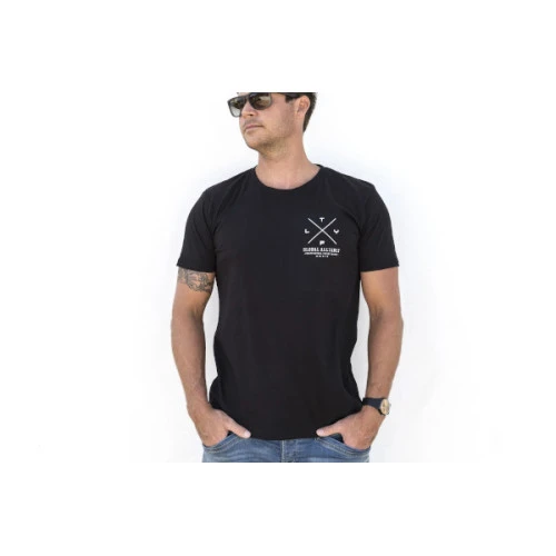 Loyal To The Foil - T-Shirt - 'X' Hydrofoil Logo - Black 3 Loyal To The Foil - T-Shirt - 'X' Hydrofoil Logo - Black