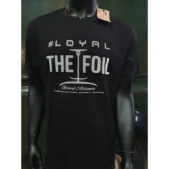 Loyal To The Foil - T-Shirt - Foil Logo - Black