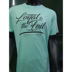 Loyal To The Foil - T-Shirt - Script Logo - Mint
