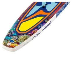 Mistral Coral DSFL 10.5 Inflatable Paddle Board (SUP) Package -Water Sports Supplies mistral coral inflatable paddleboard back 500x500 1