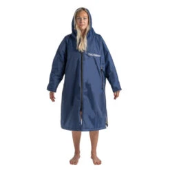 Frostfire Moonwrap - Waterproof Changing Robe - Long Sleeve - Navy -Water Sports Supplies moonwrap long sleeve waterproof changing robe navy 6 500x500 1