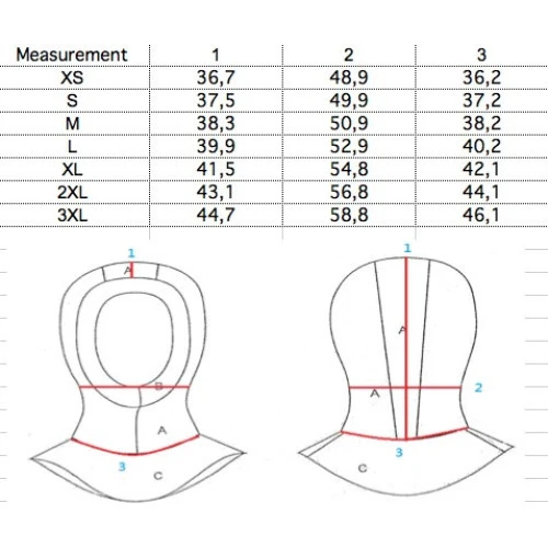 Jobe Neoprene 4mm Wetsuit Hood 5 Jobe Neoprene 4mm Wetsuit Hood - Image 3