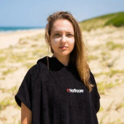 Northcore Beach Basha Changing Robe - Black -Water Sports Supplies noco24a northcore beach basha changing robe black 1 500x500 1