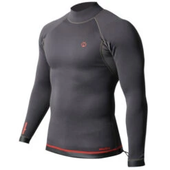 Nookie Ti Vest 1mm Neoprene Wetsuit Long Sleeve Top -Water Sports Supplies nookie TiVest ls side 500x500 1
