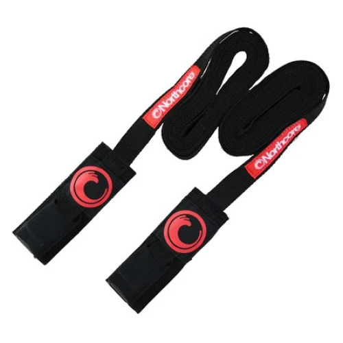 Northcore 3.6m Tie Down Roof Rack Straps - Black 4 Northcore 3.6m Tie Down Roof Rack Straps - Black - Image 2