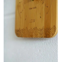 Northcore Time And Tide Bamboo Wall Clock -Water Sports Supplies northcore time and tide bamboo wall clock noco88d 1 500x500 1