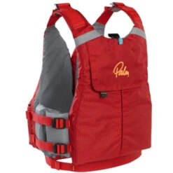 Palm Hydro PFD -Water Sports Supplies palm hydro pfd red back 500x500 1