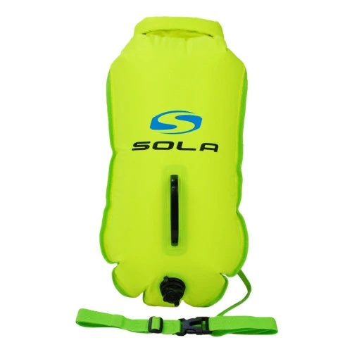 Sola 28ltr Inflatable Swim Buoy And Dry Bag - Yellow 4 Sola 28ltr Inflatable Swim Buoy And Dry Bag - Yellow - Image 2