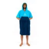 Surflogic Poncho Cyan & Navy -Water Sports Supplies surflogic poncho cyan navy 500x500 1