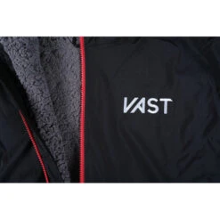 VAST Changing Robe - Black Red -Water Sports Supplies vast changing robe black red 3 500x500 1