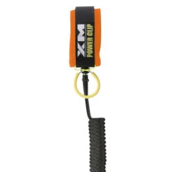 XM Stand Up Paddle (SUP) Leash - Power Clip - Coiled 9ft - Ankle
